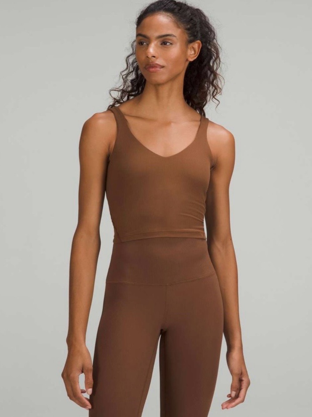 Lululemon Align Crop Tank in roasted  Brown size 8 (BinA3)